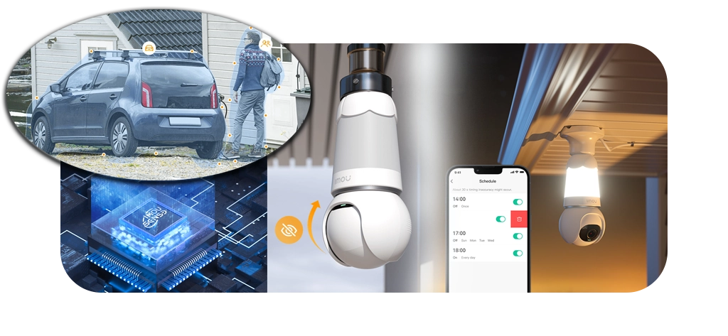 دوربین بیسیم لامپی آیمو مدل Imou Bulb Cam