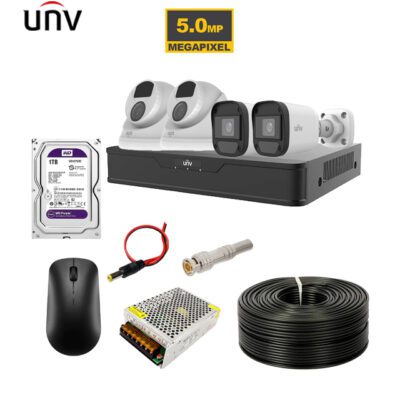 پکیچ HDTVI مدل UNV pa-IR504