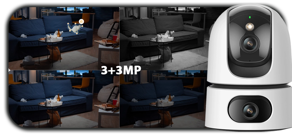 دوربین بیسیم رنجر دوال آیمو 6MP مدل Imou Ranger Dual